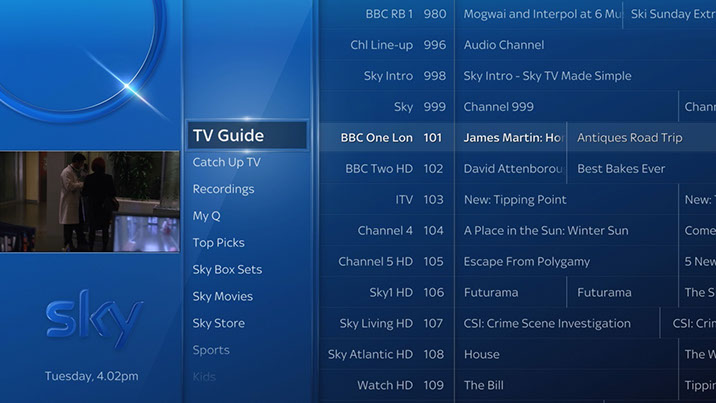 Sky Q Installation Thrupp