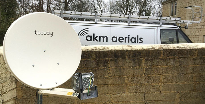 satellite broadband Stroud